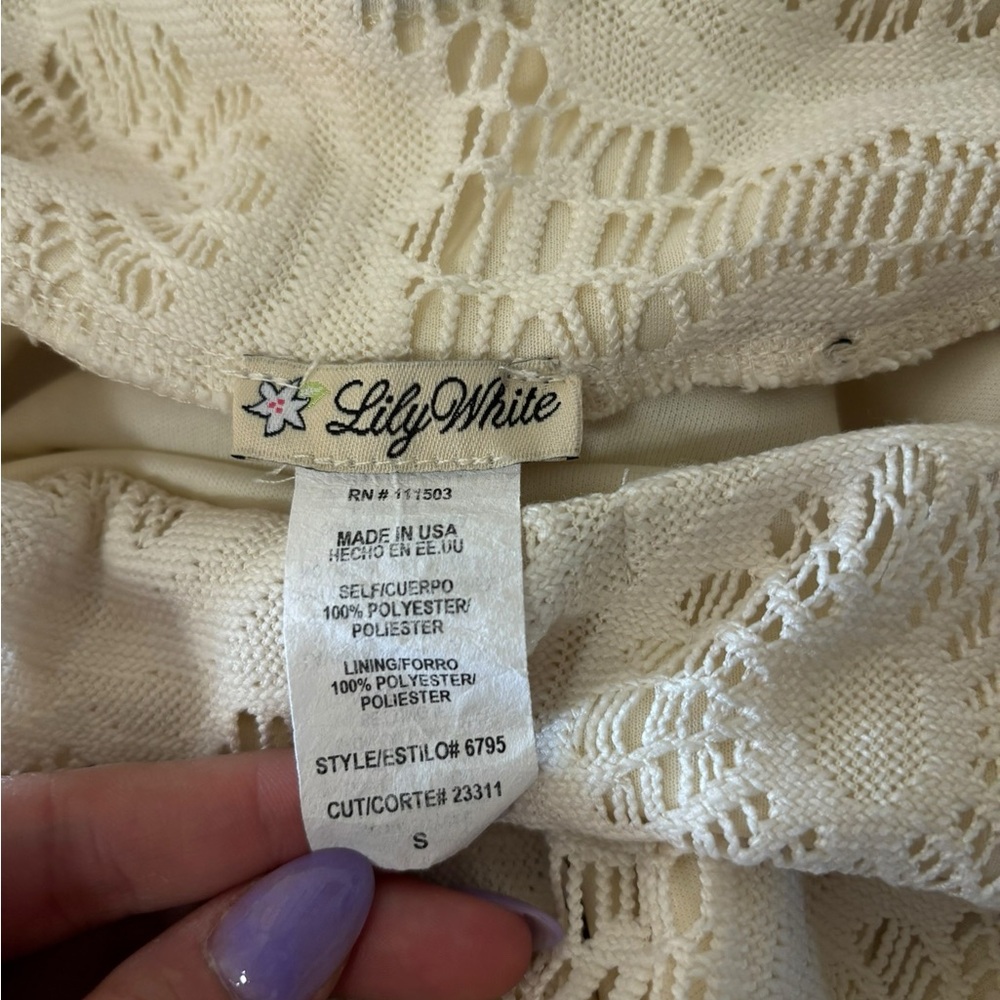 Elegant Cream Maxi Skirt - Picture 2 of 2